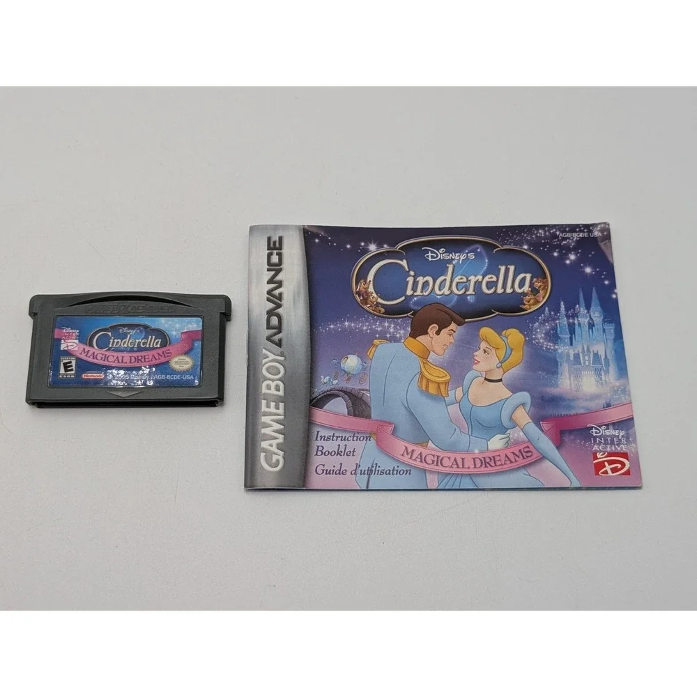 Nintendo Game Boy Advance Disney's Cinderella Magical Dreams W/ Manual
